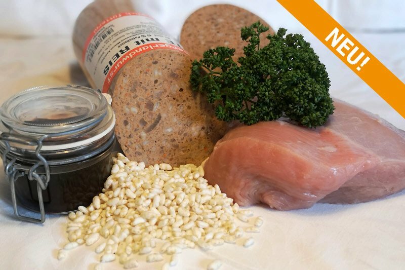 Bergerland Wurst Pute + Reis