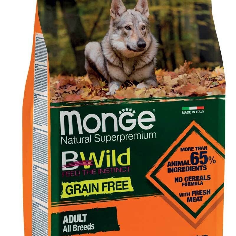 Monge Bwild Grain Free Adult Ente & Kartoffel