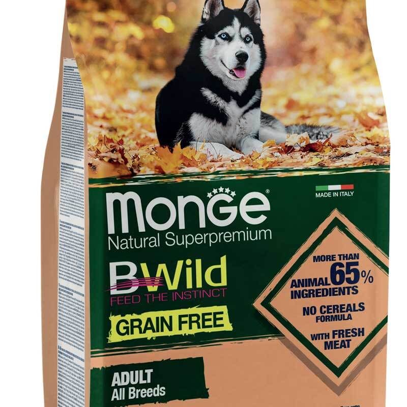 Monge BWild Adult Lachs & Erbsen