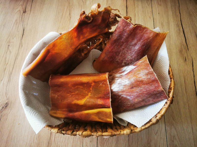 Rinderkopfhaut Platten