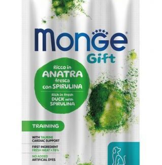 Monge Gift Training Sticks mit Ente & Spirulina
