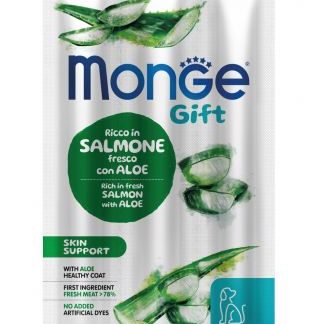 Monge Gift Skin Support Dog mit frischem Lachs und Aloe Vera 45g