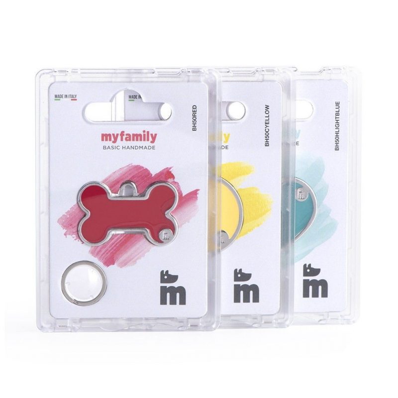 Basic kleiner Knochen Plakette – Bild 3