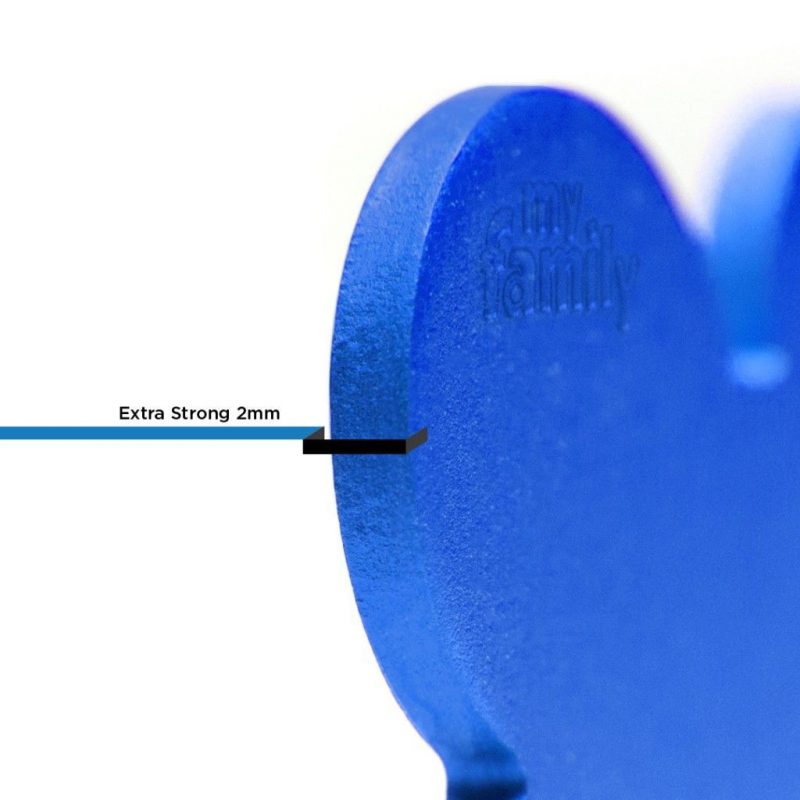 Basic kleiner Kreis Plakette aus Aluminium – Bild 2
