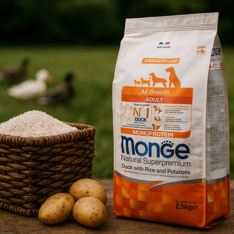 Monge Superpremium Ente,Reis & Kartoffel