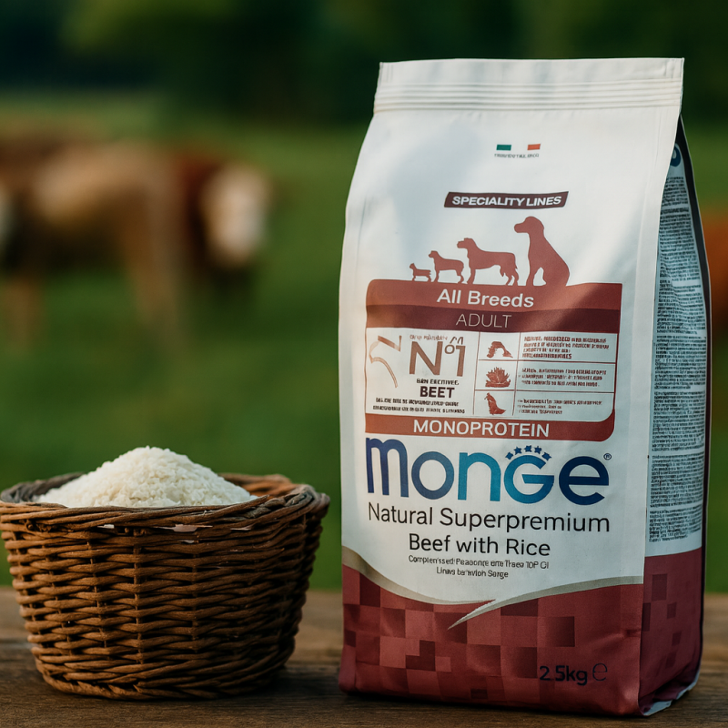 Monge Natural Superpremium Adult Rind & Reis