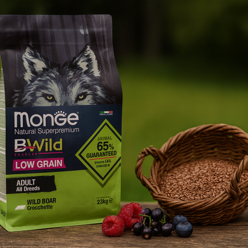 Monge BWild Low Grain Wildschwein