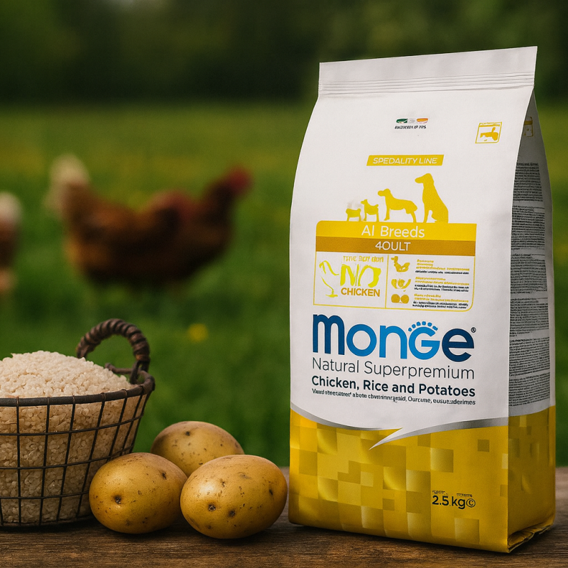 Monge Natural Superpremium Huhn,Reis & Kartoffel