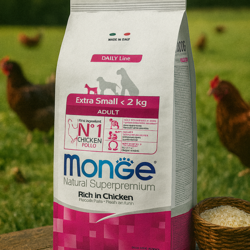 Monge Natural Superpremium Adult Extra small Hühnchen