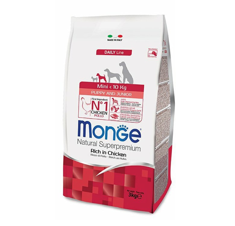Monge Produkte: Rich in Chicken 10kg