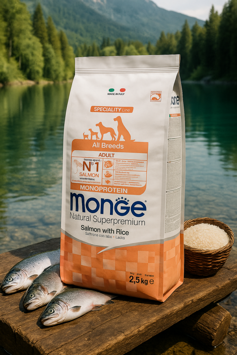 Monge Natural Superpremium Adult Lachs & Reis