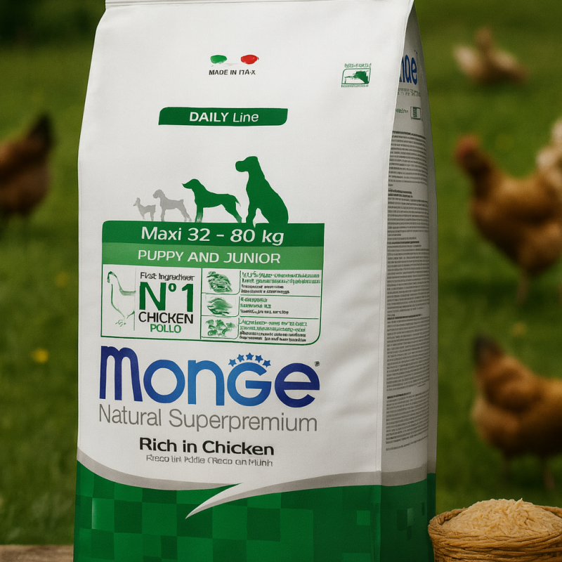 Monge Natural Superpremium Maxi Puppy & Junior