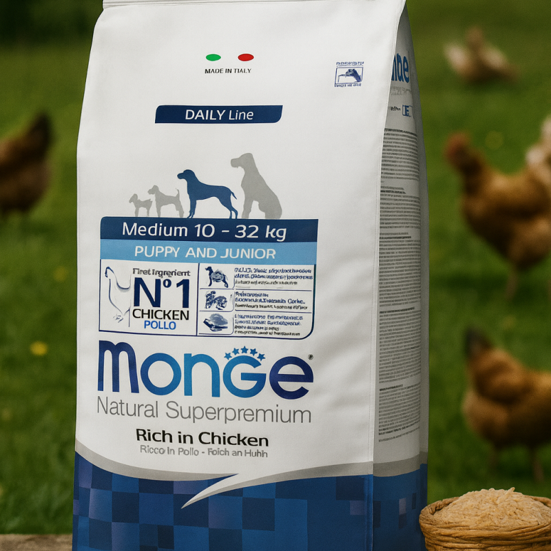 Monge Natural Superpremium Medium Puppy & Junior