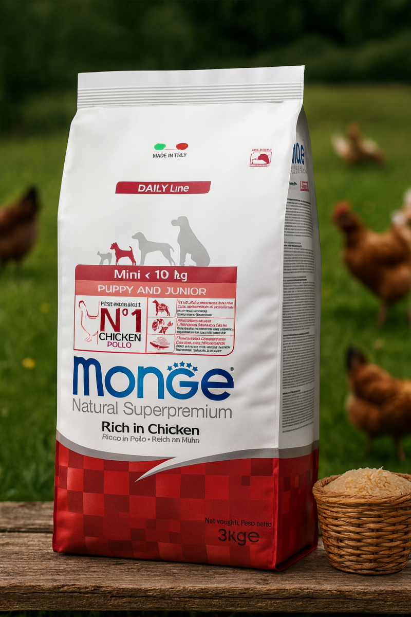 Monge Natural Superpremium  Mini Puppy & Junior