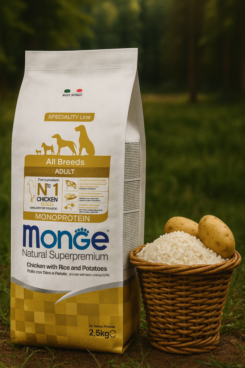 Monge Natural Superpremium Huhn,Reis & Kartoffel