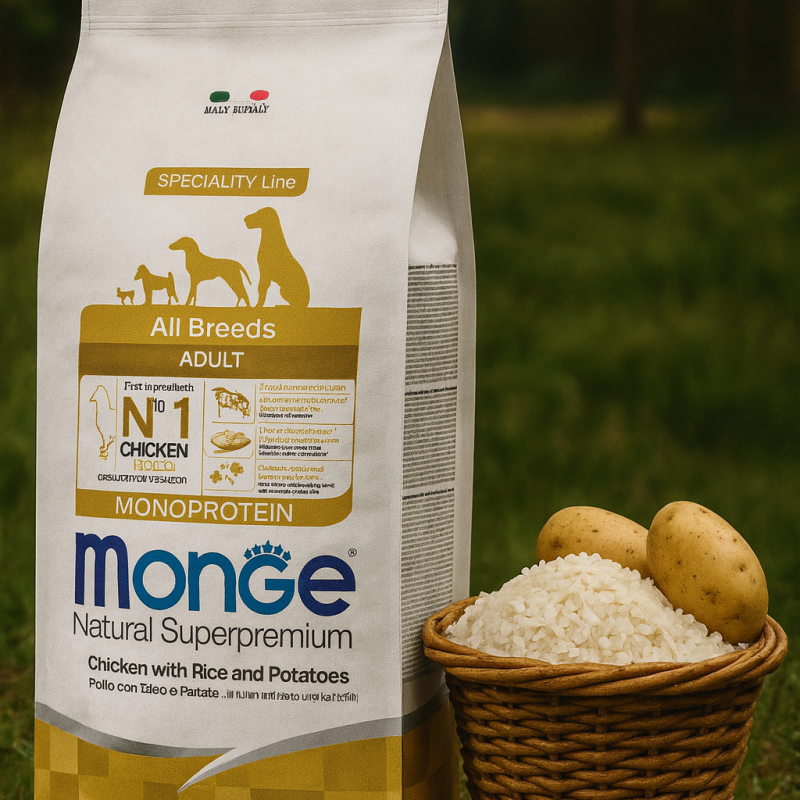 Monge Natural Superpremium Huhn,Reis & Kartoffel
