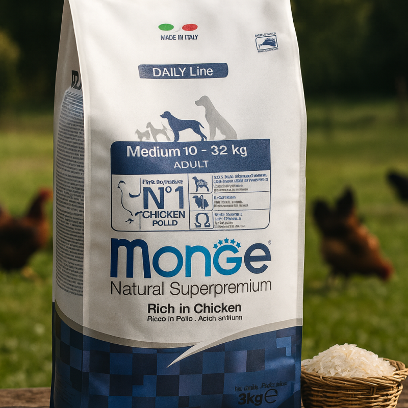 Monge Superpremium Medium Adult mit Huhn