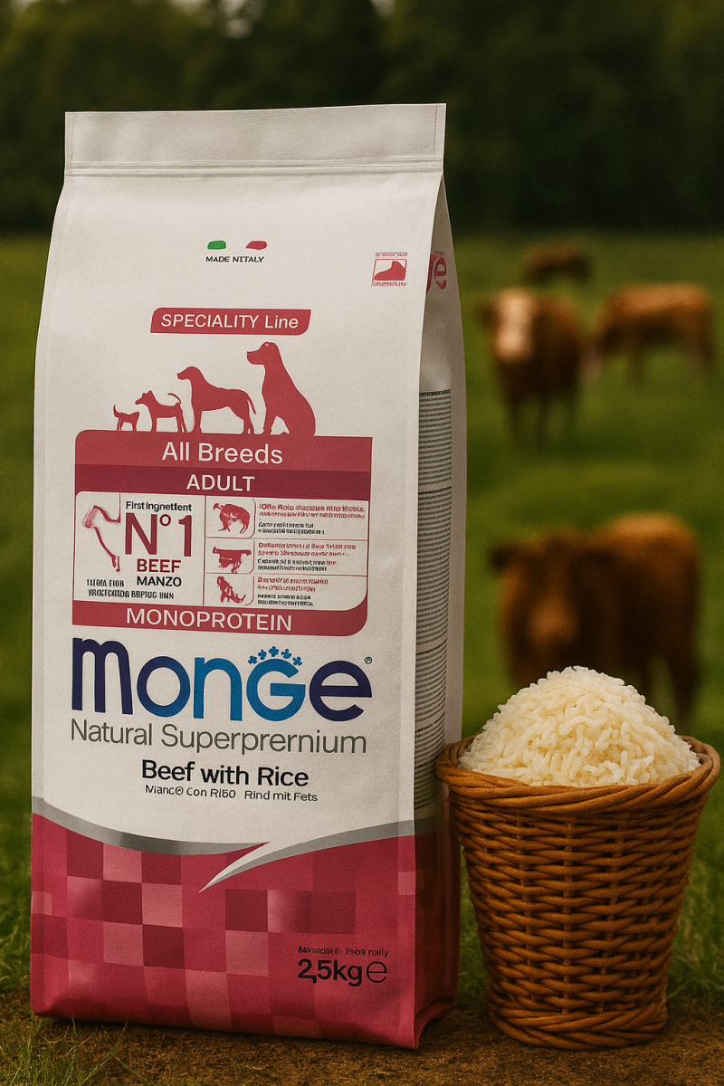 Monge Natural Superpremium Adult Rind & Reis