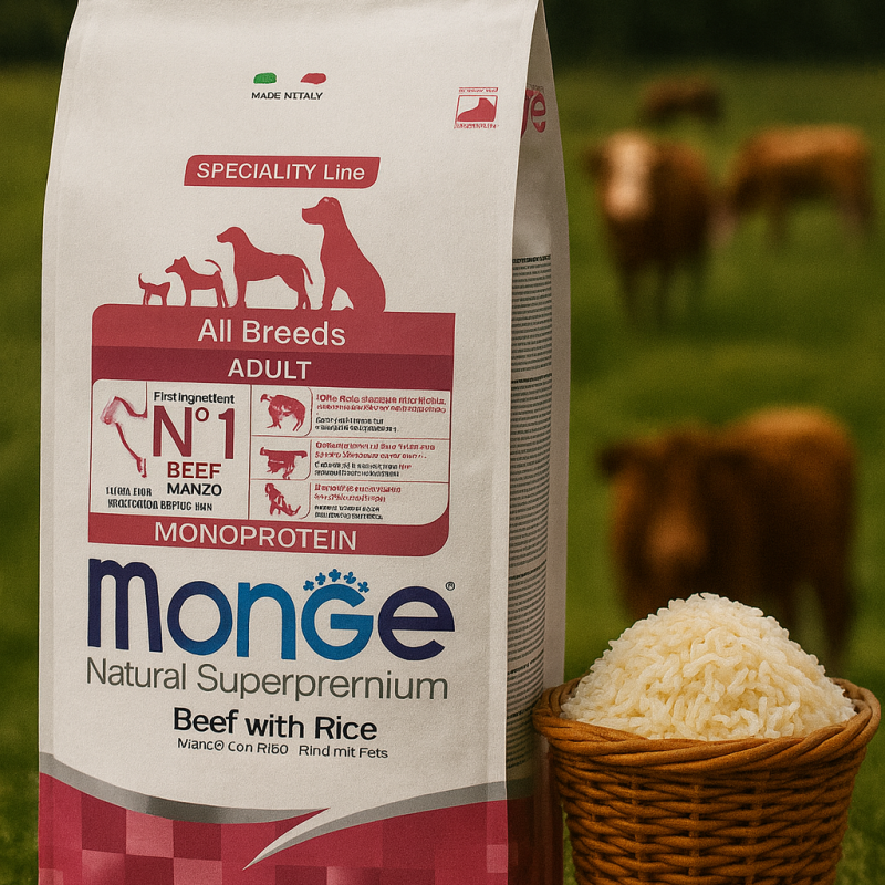 Monge Natural Superpremium Adult Rind & Reis