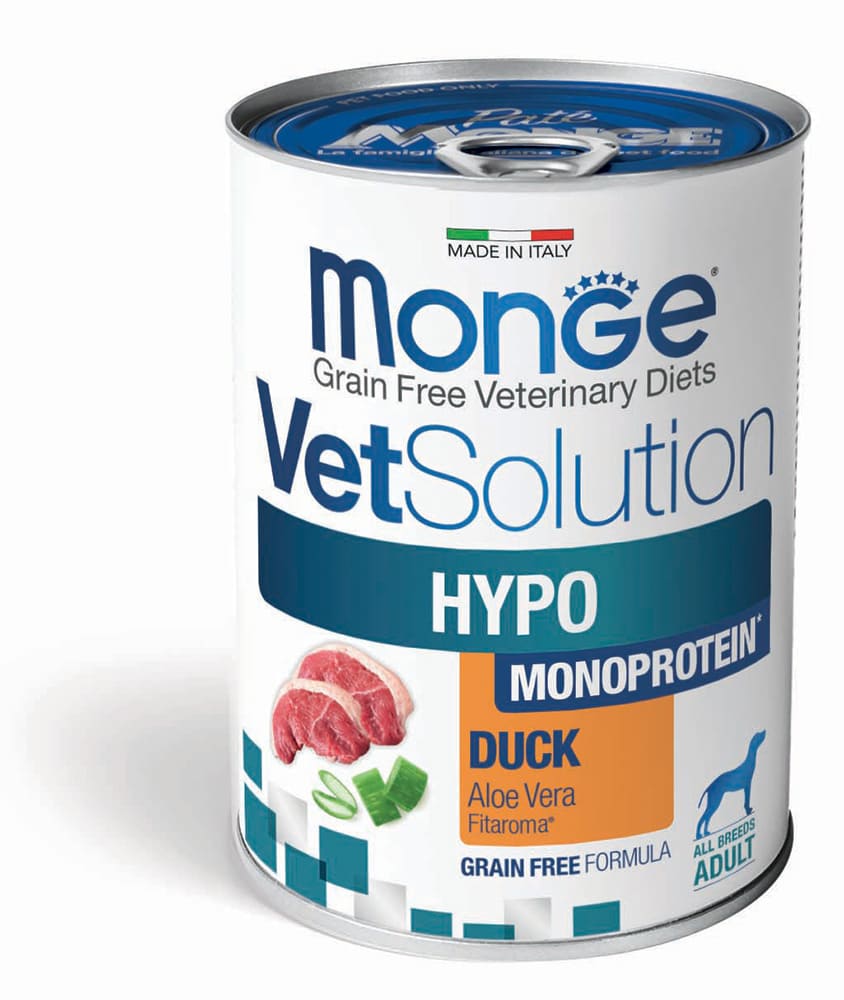Monge VetSolution Hypo Monoprotein Ente